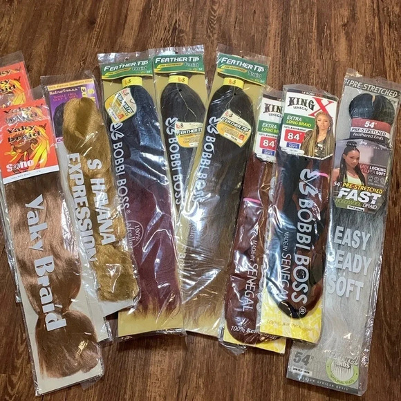 Hair Braid Bundle 11-Piece Lot New - Picture 7 of 7